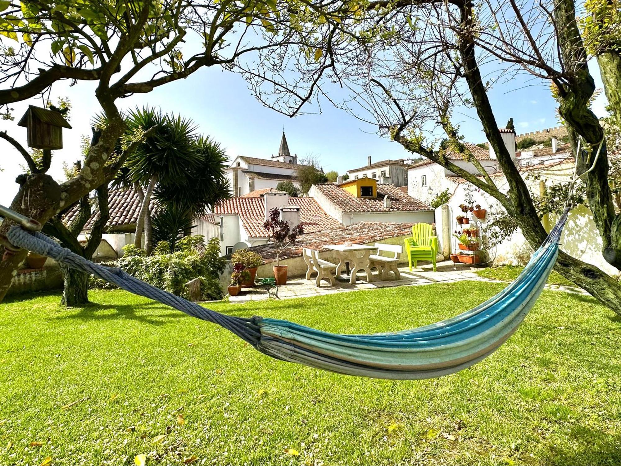 Casa Do Candeeiro โอบิดอส ภายนอก รูปภาพ