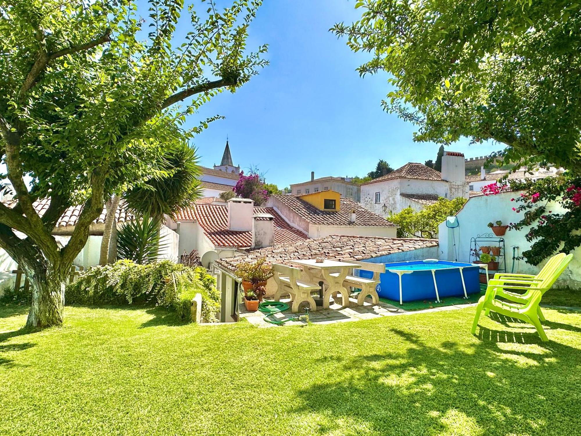 Casa Do Candeeiro โอบิดอส ภายนอก รูปภาพ